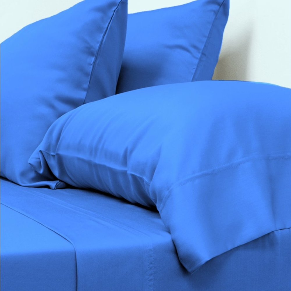 Luxury Bamboo 6 Piece Sheet Set, Violet Blue